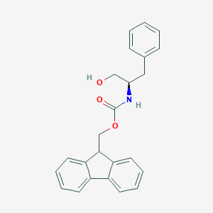 molecular formula C24H23NO3 B140897 Fmoc-d-苯丙氨醇 CAS No. 130406-30-3