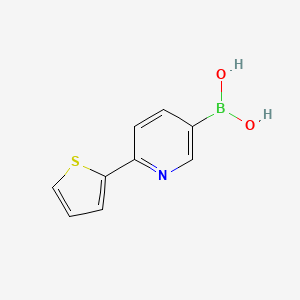 (6-(Thiophen-2-yl)pyridin-3-yl)boronic acid