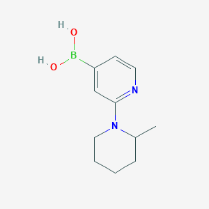 (2-(2-Methylpiperidin-1-yl)pyridin-4-yl)boronic acid