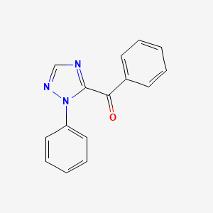 Phenyl(1-phenyl-1H-1,2,4-triazol-5-yl)methanone