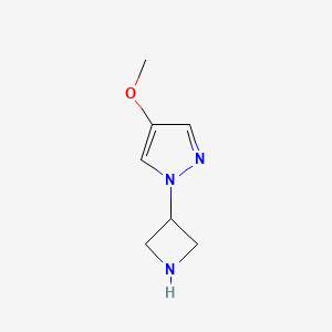 1-(Azetidin-3-yl)-4-methoxy-1H-pyrazole