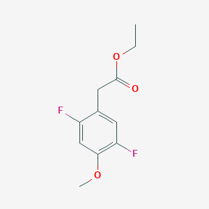 Ethyl 2,5-difluoro-4-methoxyphenylacetate