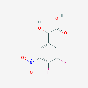 molecular formula C8H5F2NO5 B1408983 3,4-Difluoro-5-nitromandelic acid CAS No. 1803730-82-6