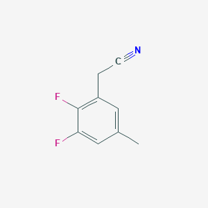 molecular formula C9H7F2N B1408988 2,3-Difluoro-5-methylphenylacetonitrile CAS No. 1803841-75-9