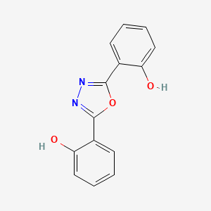 1,3,4-Oxadiazole, 2,5-(o-hydroxyphenyl)-