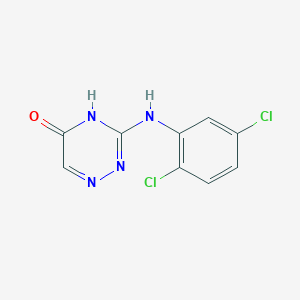 3-[(2,5-Dichlorophenyl)amino]-1,2,4-triazin-5-ol