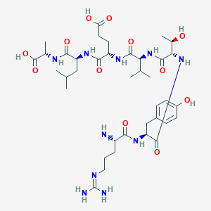 molecular formula C38H62N10O12 B14090213 RYTVELA (trifluoroacetate salt) 