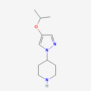 4-(4-Isopropoxypyrazol-1-yl)-piperidine