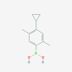 (4-Cyclopropyl-2,5-dimethylphenyl)boronic acid