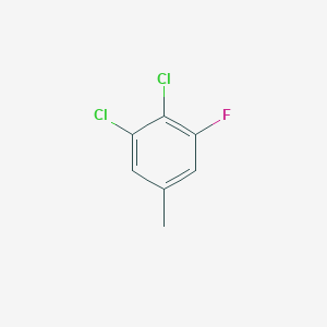 molecular formula C7H5Cl2F B1409028 3,4-Dichloro-5-fluorotoluene CAS No. 1803820-64-5