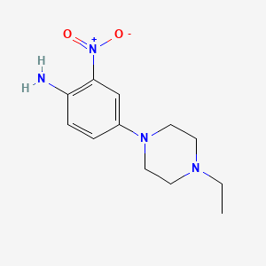 4-(4-Ethylpiperazin-1-yl)-2-nitroaniline