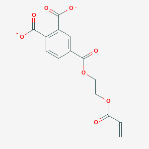 4-{[2-(Acryloyloxy)ethoxy]carbonyl}benzene-1,2-dicarboxylate