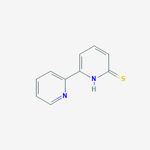 molecular formula C10H8N2S B14090490 2,2'-Bipyridine-6(1H)-thione CAS No. 239798-76-6