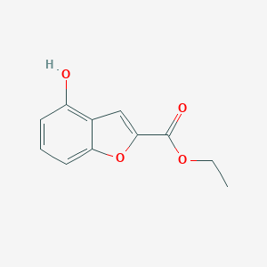molecular formula C11H10O4 B140905 4-羟基苯并呋喃-2-羧酸乙酯 CAS No. 127724-14-5