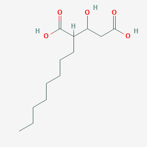 3-Hydroxy-2-octylpentanedioic acid