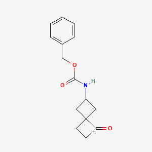 benzyl N-(7-oxospiro[3.3]heptan-2-yl)carbamate