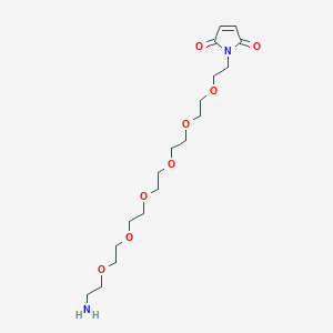 1-(20-Amino-3,6,9,12,15,18-hexaoxaicosyl)-1H-pyrrole-2,5-dione