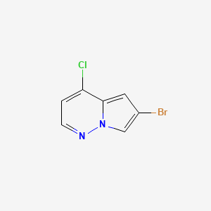 6-Bromo-4-chloro-pyrrolo[1,2-b]pyridazine