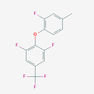 1,3-Difluoro-2-(2-fluoro-4-methyl-phenoxy)-5-(trifluoromethyl)benzene