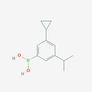 (3-Cyclopropyl-5-isopropylphenyl)boronic acid