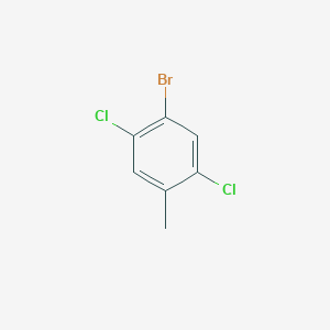 molecular formula C7H5BrCl2 B1409105 4-Bromo-2,5-dichlorotoluene CAS No. 1807208-46-3