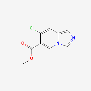 Methyl 7-chloroimidazo[1,5-a]pyridine-6-carboxylate