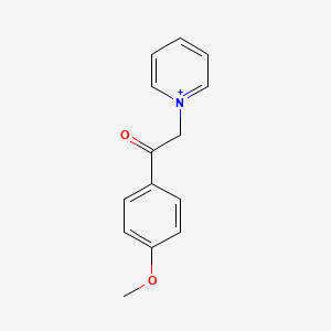 1-[2-(4-Methoxyphenyl)-2-oxoethyl]pyridinium