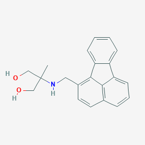 B140912 1,3-Propanediol, 2-((1-fluoranthenylmethyl)amino)-2-methyl- CAS No. 129026-41-1