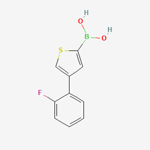 (4-(2-Fluorophenyl)thiophen-2-yl)boronic acid