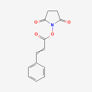 2,5-Pyrrolidinedione, 1-[[(2E)-1-oxo-3-phenyl-2-propenyl]oxy]-