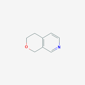 molecular formula C8H9NO B140919 3,4-二氢-1H-吡喃[3,4-c]吡啶 CAS No. 126474-00-8