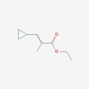 Ethyl 3-cyclopropyl-2-methylprop-2-enoate