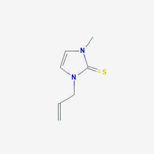 1-Methyl-3-(prop-2-en-1-yl)-1,3-dihydro-2H-imidazole-2-thione