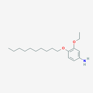 4-(Decyloxy)-3-ethoxybenzenamine