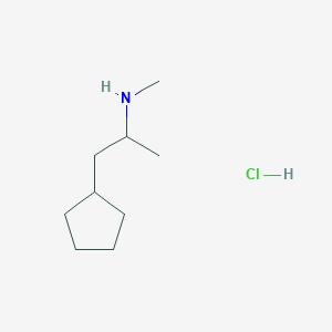 molecular formula C9H20ClN B140921 Cyclopentamine hydrochloride CAS No. 538-02-3