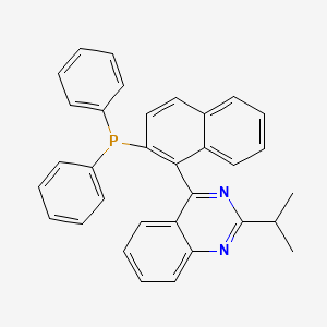 4-[2-(Diphenylphosphanyl)naphthalen-1-yl]-2-isopropylquinazoline