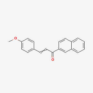 (2E)-3-(4-methoxyphenyl)-1-(naphthalen-2-yl)prop-2-en-1-one