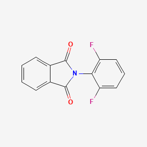 molecular formula C14H7F2NO2 B14092402 1H-Isoindole-1,3(2H)-dione, 2-(2,6-difluorophenyl)- CAS No. 120371-26-8