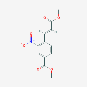 Methyl 4-[(1E)-3-methoxy-3-oxo-1-propen-1-yl]-3-nitrobenzoate