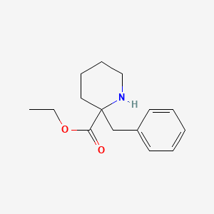 Ethyl 2-benzylpiperidine-2-carboxylate