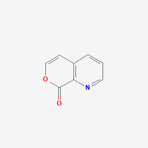 molecular formula C8H5NO2 B140926 8H-吡喃并[3,4-b]吡啶-8-酮 CAS No. 134407-96-8