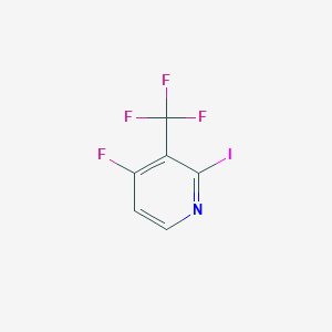 B1409272 4-Fluoro-2-iodo-3-(trifluoromethyl)pyridine CAS No. 1227573-59-2