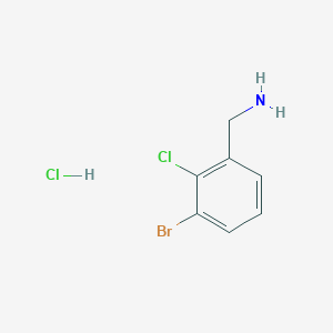 (3-Bromo-2-chlorophenyl)methanamine hydrochloride