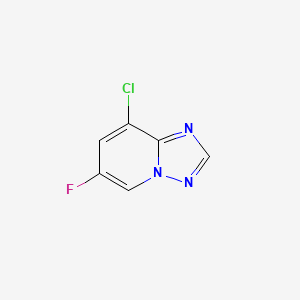 8-Chloro-6-fluoro-[1,2,4]triazolo[1,5-a]pyridine