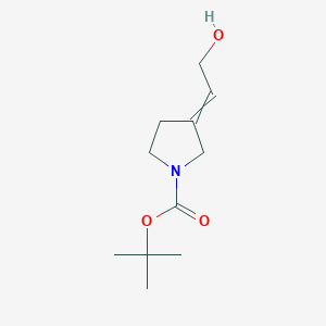 tert-butyl 3-(2-hydroxyethylidene)pyrrolidine-1-carboxylate