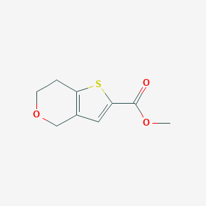 molecular formula C9H10O3S B1409372 Methyl 6,7-dihydro-4H-thieno[3,2-c]pyran-2-carboxylate CAS No. 1823277-91-3