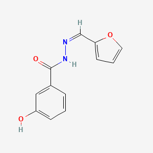 N'-[(Z)-furan-2-ylmethylidene]-3-hydroxybenzohydrazide