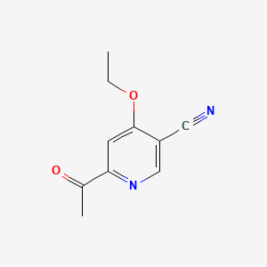 6-Acetyl-4-ethoxynicotinonitrile