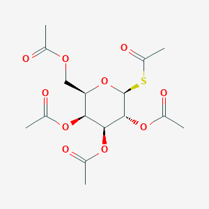 molecular formula C16H22O10S B14093870 1,2,3,4,6-Penta-O-acetyl-1-thio-beta-D-galactopyranose 