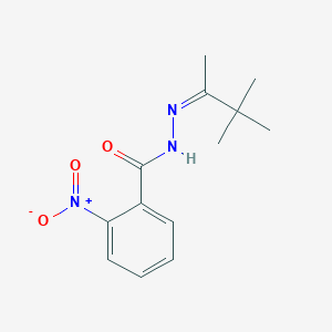 N-[(Z)-3,3-dimethylbutan-2-ylideneamino]-2-nitrobenzamide